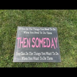 Custom Chalkboard Education Quote for Classrooms